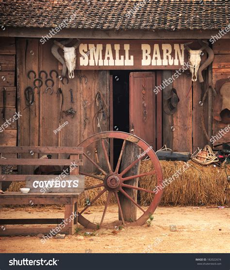 Western Style Cowboy Home Stock Photo 182022674 : Shutterstock