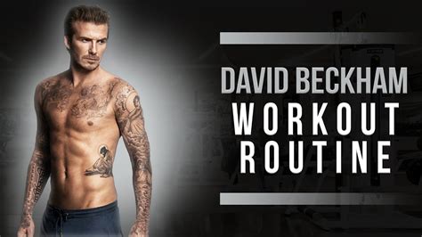 David Beckham Workout Routine Guide - YouTube