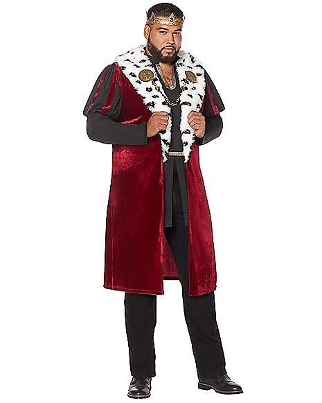 Adult Noble King Plus Size Costume - Spirithalloween.com