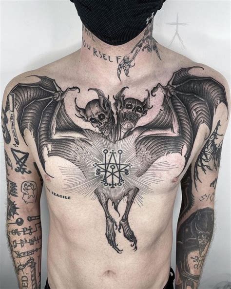 Siamese Bat Tattoo Demon - Best Tattoo Ideas Gallery