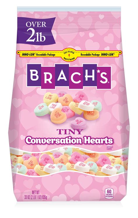 Brach's Tiny Conversation Hearts Candy, 33 Oz. - Walmart.com - Walmart.com