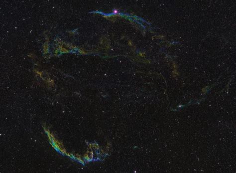 NGC 6960, NGC 6992 (The Veil Nebula) – James Lee Chen