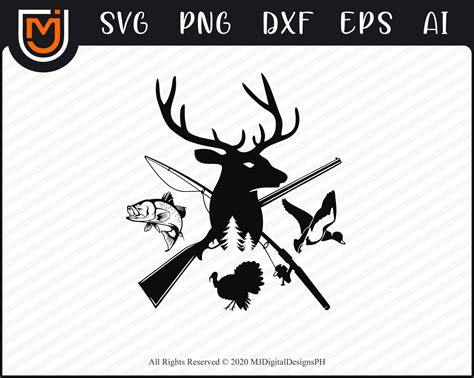 Cricut design Deer Hunting shirt Deer and Duck Hunting svg Deer Hunting svg elk antler svg Wall ...