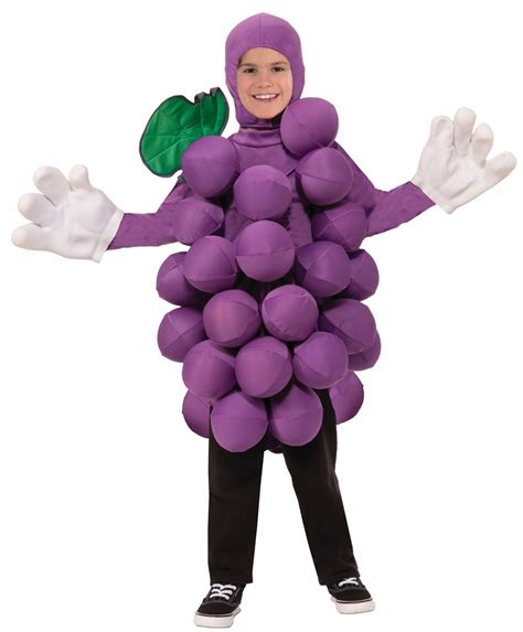 Purple Grapes Child Costume One Size Fits Most | Grapes costume, Kids costumes, Boy halloween ...