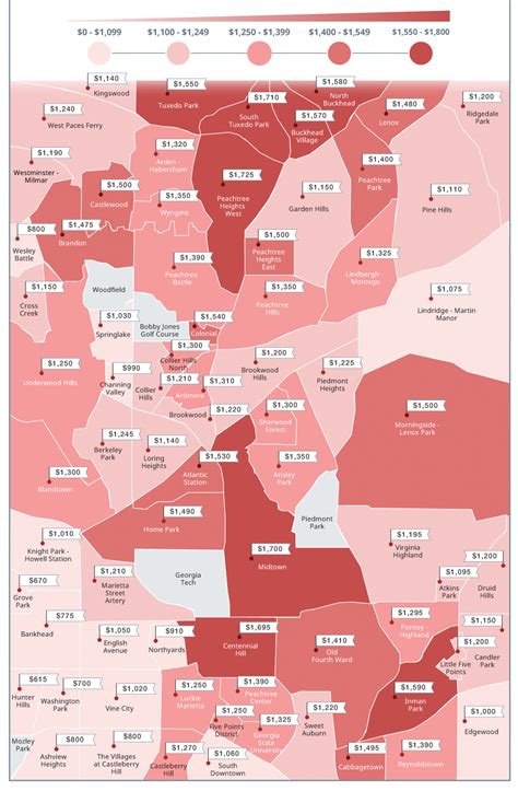 What is the actual cost of living in Atlanta?