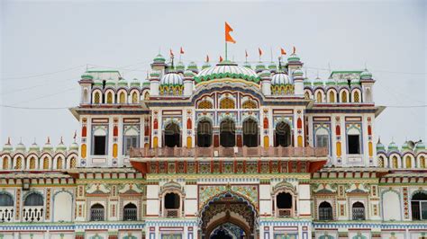 Janki Mandir Birth Palace of Sita Mata Janakpur Editorial Photo - Image ...