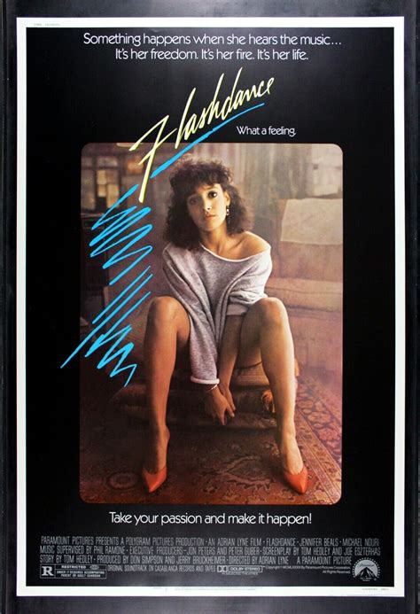 Flashdance 1983 Poster