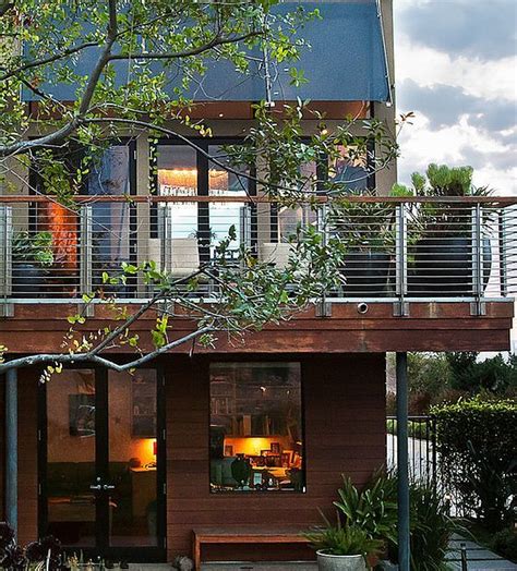 Stylish Balcony Decor Ideas | House exterior, Modern lake house, Balcony design