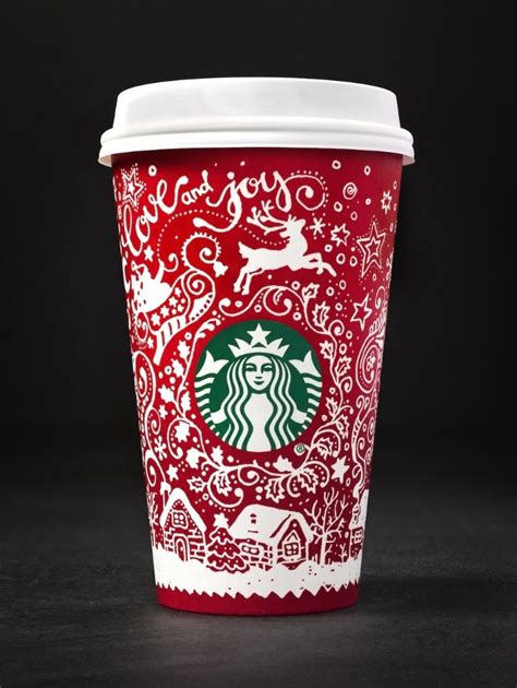 Starbucks has 13 different Christmas red cups this year | Starbucks christmas cups, Starbucks ...