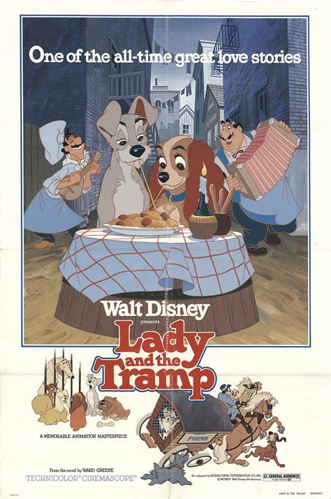 Lady And The Tramp 1986 Poster