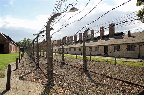 auschwitz 1, auschwitz, poland, the holocaust, camp, museum, the jews, memorial, unesco, fence ...