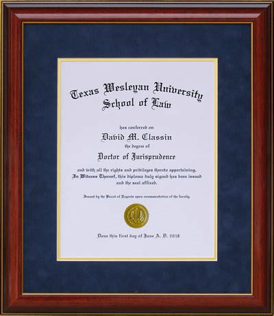 Texas Wesleyan School of Law Frame: Wordyisms