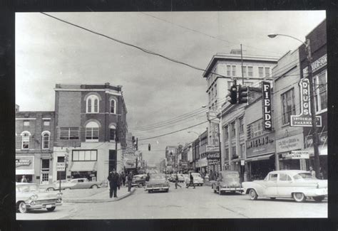 REAL PHOTO JOHNSON CITY TENNESSEE DOWNTOWN STREET SCENE POSTCARD COPY on eBid United States ...