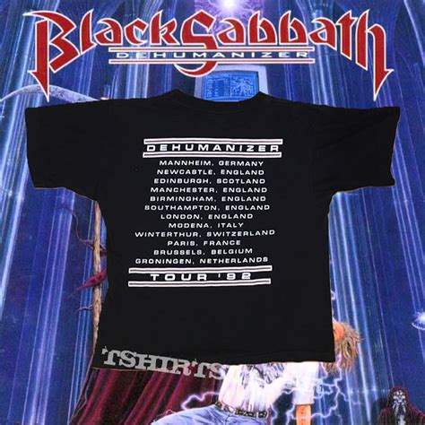 Black sabbath dehumanizer tour | TShirtSlayer TShirt and BattleJacket Gallery