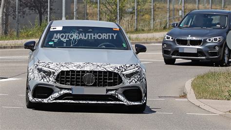 2023 Mercedes-Benz AMG A 45 Hatchback spy shots: Mid-cycle update on ...