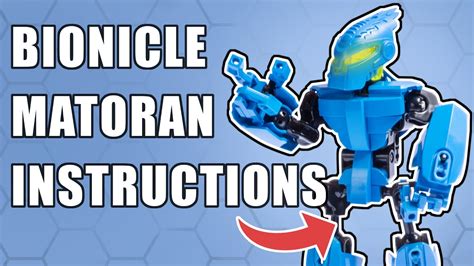 LEGO Matoran Instructions - Poseable & Easy To Build Bionicle MOC - YouTube