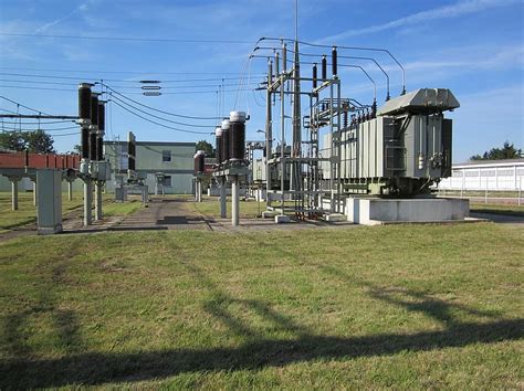 hockenheim, switchyard, transformer, relay, distribution, station, electricity, power ...