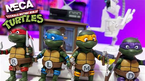 NECA TMNT Cartoon Accessory Pack Review! - Haulathon 2023 - YouTube