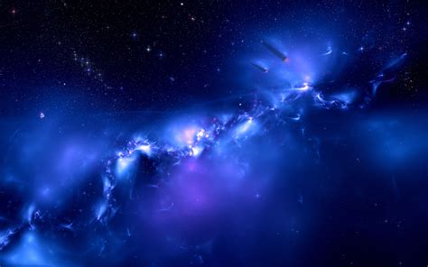 🔥 [138+] Blue Galaxy Wallpapers | WallpaperSafari