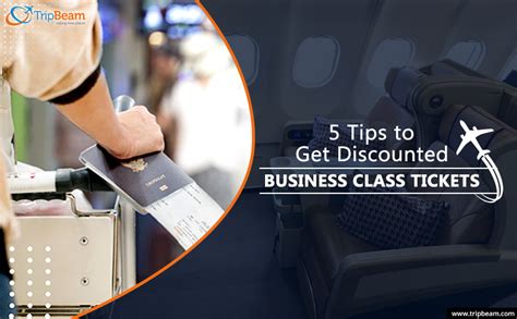 5 Tips to Get Discounted Business Class Tickets - TripBeam Blog