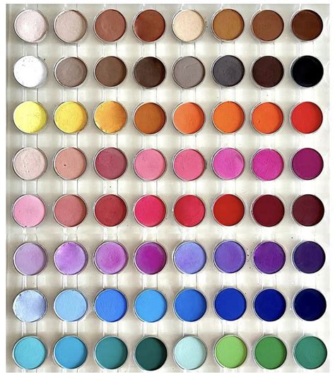 Private Label 64 Shades Matte Eyeshadow Sample Kit | AQ Gimel