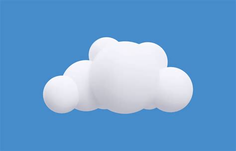 3D cloud vector 24058744 Vector Art at Vecteezy