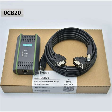 PLC Cable for Siemens S7 200/300/400 6ES7 972-0CB20-0XA0 USB-MPI+ PC USB-PPI - Walmart.com ...