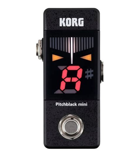 Korg Pitchblack Mini Chromatic Guitar Tuner Pedal - Play Guitars