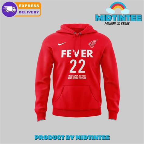 Indiana Fever Caitlin Clark Red Hoodie - Midtintee