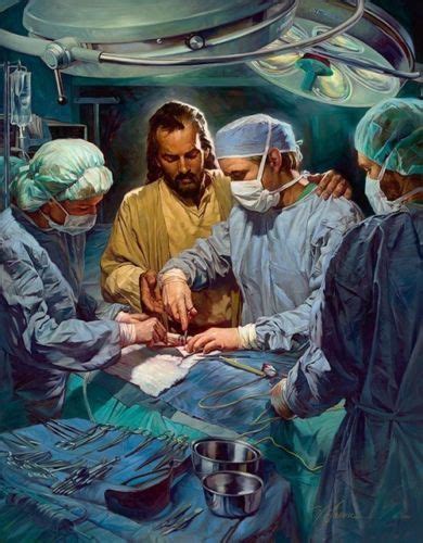 Nathan Greene CHIEF OF THE MEDICAL STAFF - Jesus in Operating Room - 20x16 print | eBay | Jesus ...