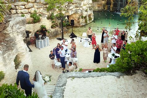 Hotel Xcaret Mexico Wedding - Chelsea and Joel - Del Sol Photography | Mexico wedding, Mexico ...