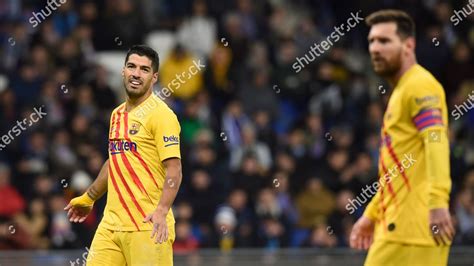 LUIS SUAREZ LIONEL MESSI FC BARCELONA Editorial Stock Photo - Stock ...