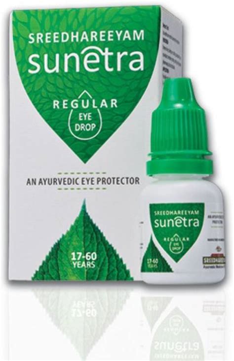 Sreedhareeyam Sunetra Regular (for 17-60 years age) Eye Drops Price in India - Buy Sreedhareeyam ...