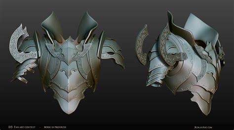 Malthael - Diablo III Fan Art Contest WIP2 Armor by KoraxArt on DeviantArt