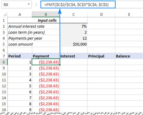 Create a loan amortization schedule in Excel (with extra payments if needed)