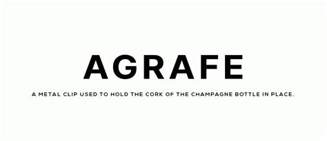 AGRAFE | Best Champagne