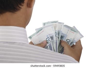 Asian Man Counting Some Cash Stock Photo 59493835 | Shutterstock