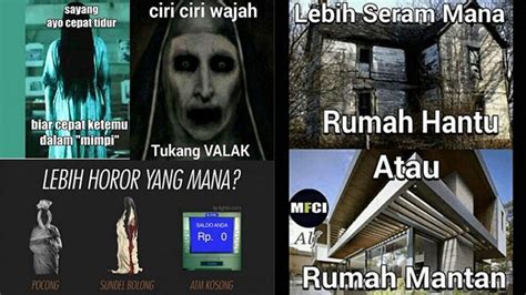 Tak Selalu Buat Merinding, Deretan Meme Hantu Ini Justru Bikin Ngakak ...