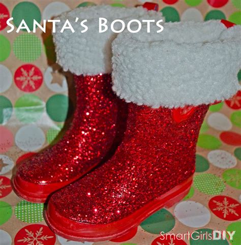 DIY Santa Boots | Scratch and Stitch