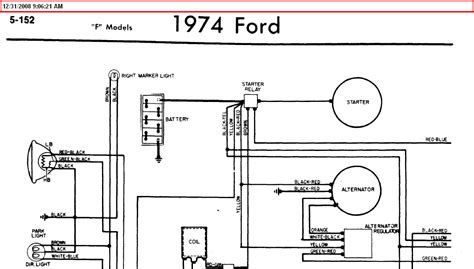 1974 Ford Alternator Wiring