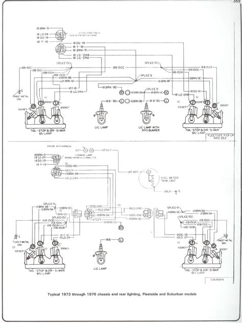 1976 Chevrolet Wiring Diagram