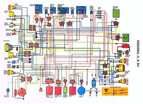 1978 Xs650 Wiring Diagram