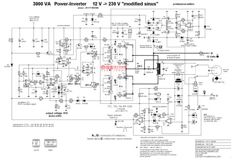 300va Ups Circuit Diagram