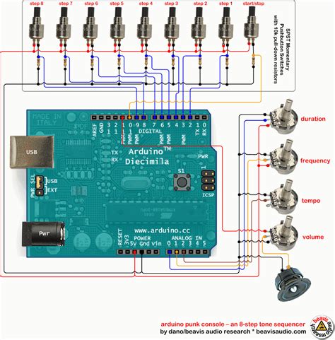 4 wire arduino diagram 