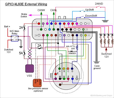 4l60e Transmission Wiring Diagram