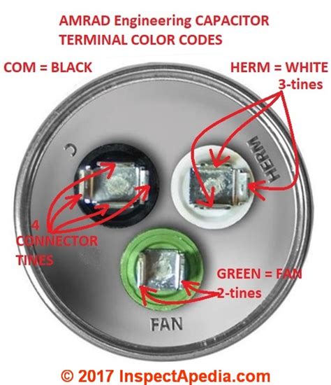 Ac Capacitor Wiring Color
