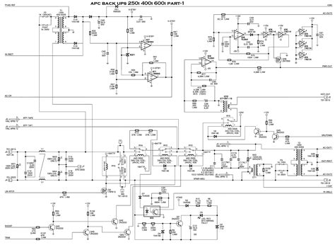 Apc Ups Circuit Diagram