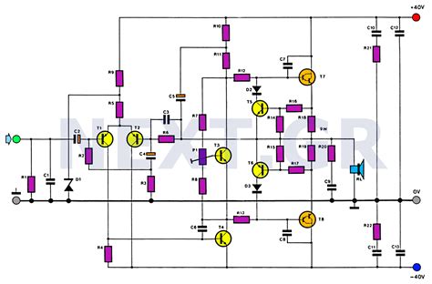 Audio Diagram Schematic