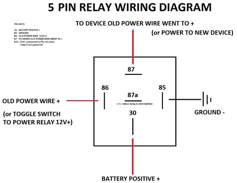 Automotive Relay Wiring 87a