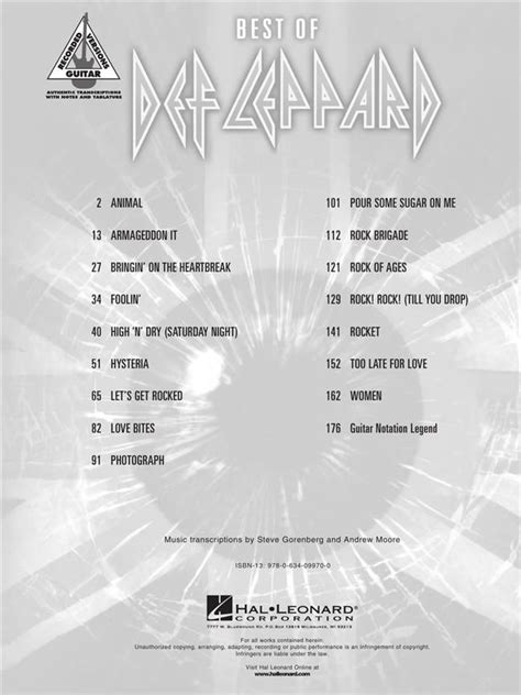  Best Of Def Leppard by Def Leppard